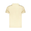 Cavalli Class Beige Cotton Men Polo Shirt