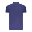 Cavalli Class Blue Cotton Men Polo Shirt