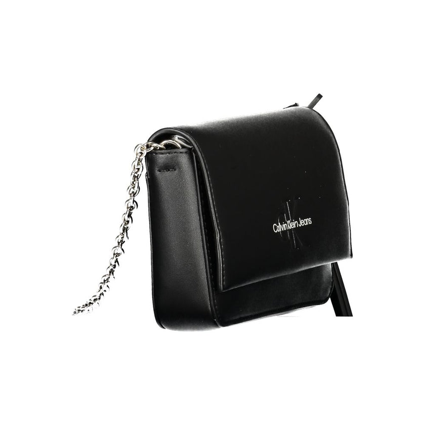 Calvin Klein Black Polyester Women Handbag