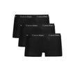 Calvin Klein Black Cotton Men Boxer