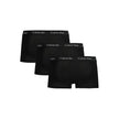 Calvin Klein Black Cotton Men Boxer