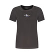 Calvin Klein Black Cotton Women T-Shirt