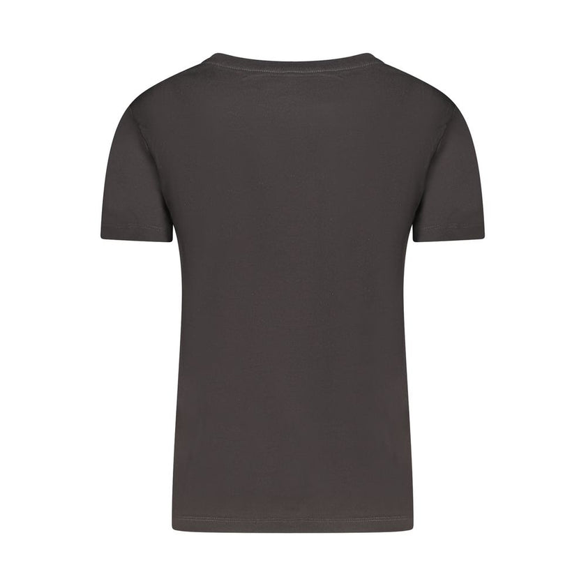 Calvin Klein Black Cotton Women T-Shirt