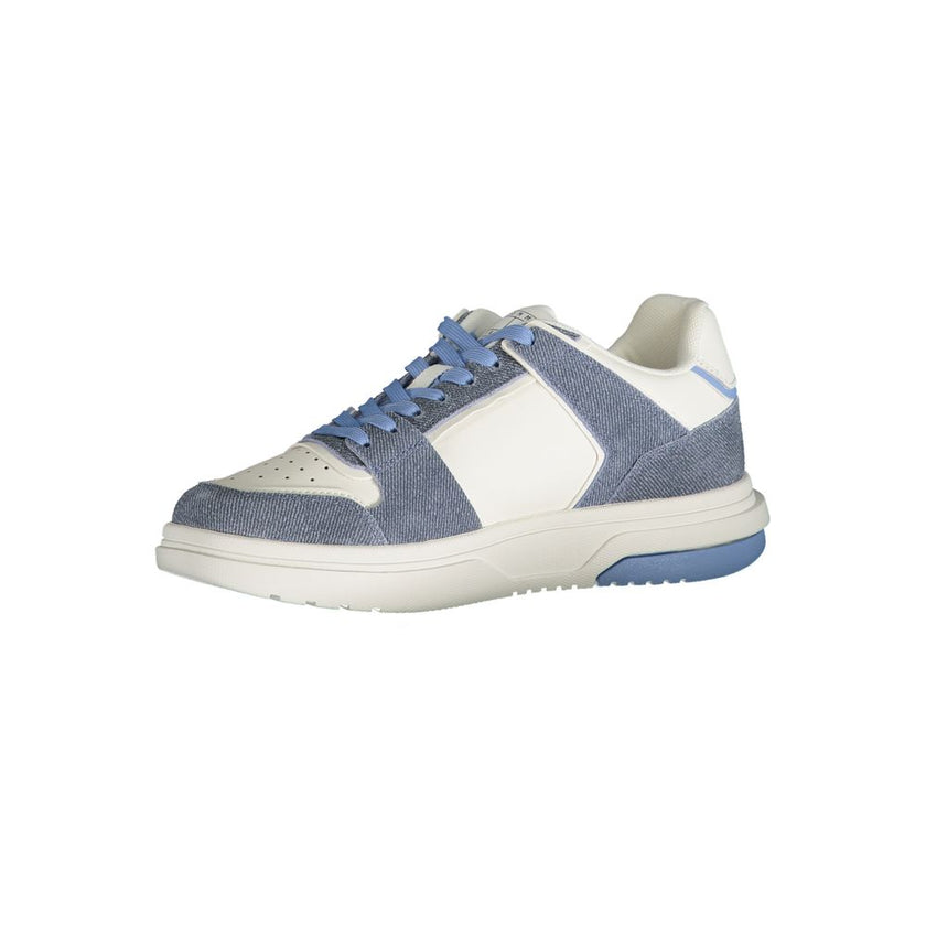 Tommy Hilfiger Light Blue Leather Women Sneaker