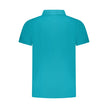 Trussardi Light Blue Cotton Men Polo Shirt