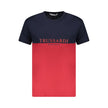 Trussardi Red Cotton Men T-Shirt