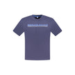 North Sails Blue Cotton Men T-Shirt