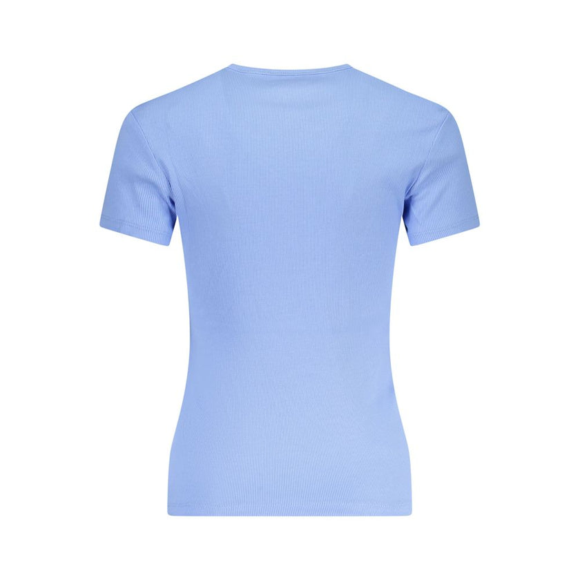Tommy Hilfiger Blue Cotton Women T-Shirt