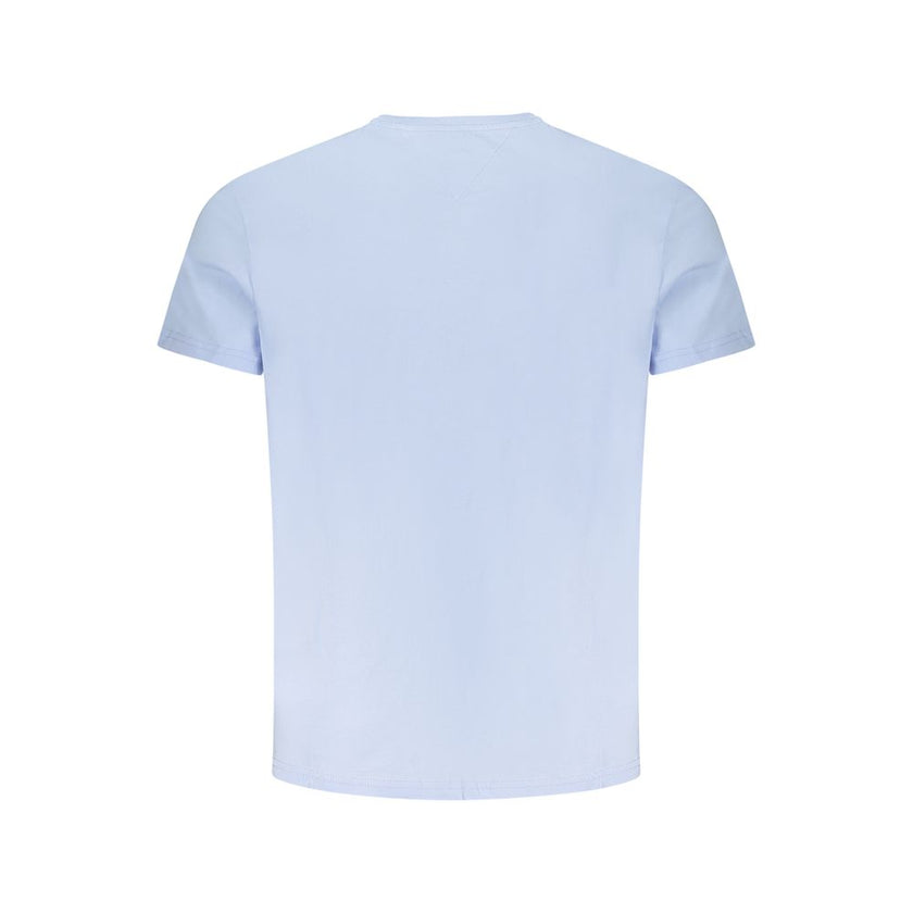 Tommy Hilfiger Blue Cotton Men T-Shirt