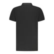 Cavalli Class Black Cotton Men Polo Shirt